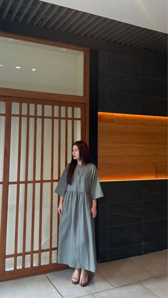  Đầm dài suông 