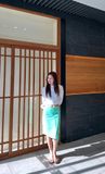  Váy xếp xẻ trước 
