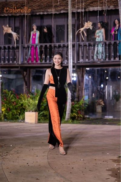  Quần lụa ly gân 