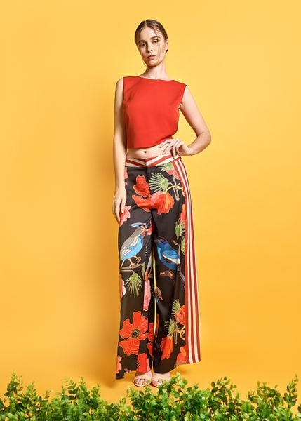  Áo croptop V sau 