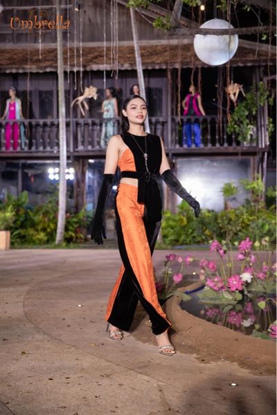  Quần lụa ly gân 