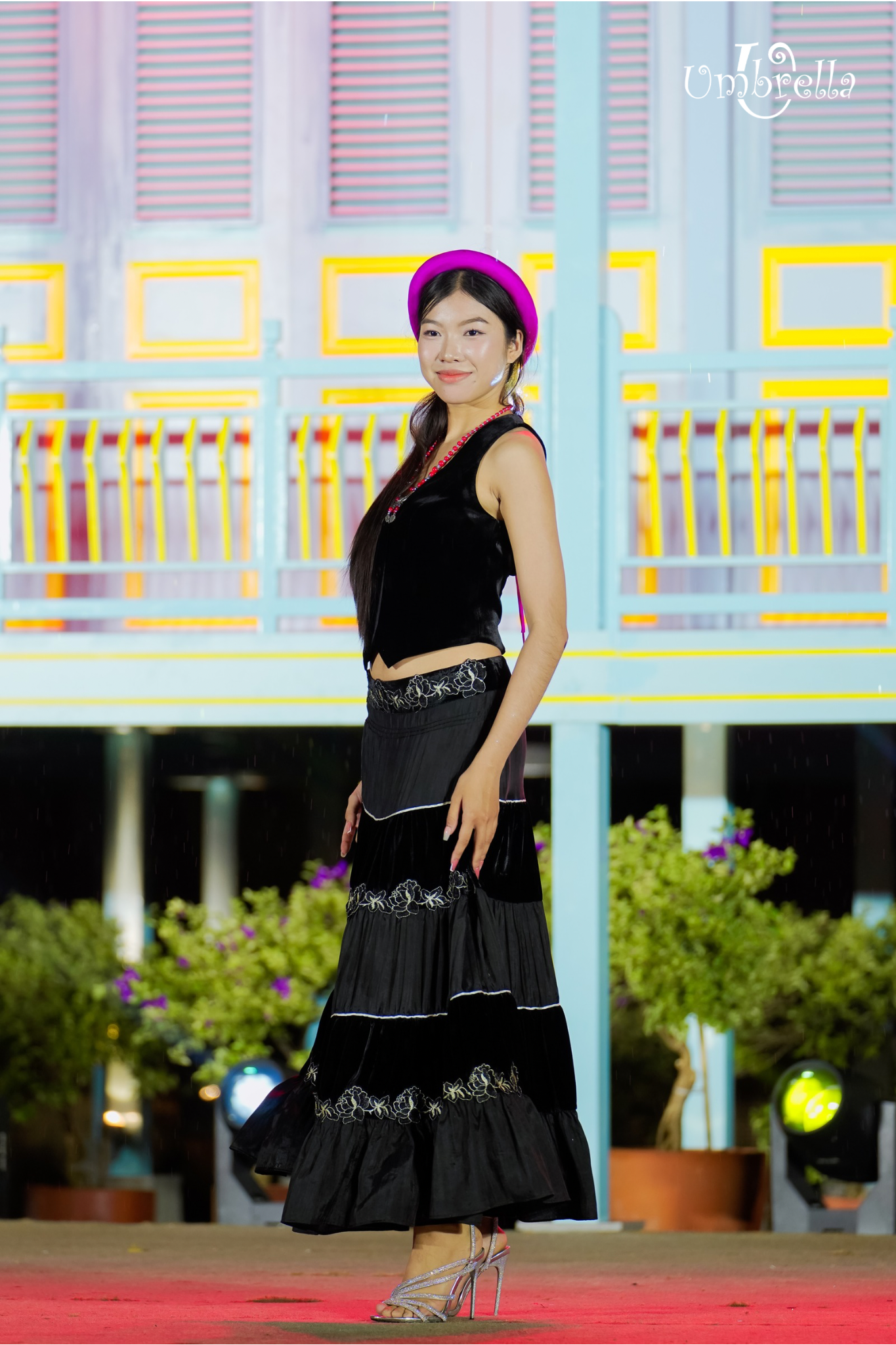  Áo nhung ghi lê khoét lưng 