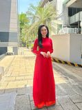  Áo dài Linen truyền thống 