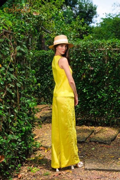  Quần Linen Ren Hông Nhỏ 