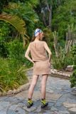  Áo Linen bèo dọc 1 bên 