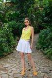  Short váy Linen thắt hông 