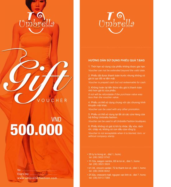  Gift Voucher 500.000 