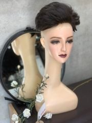 Mái phủ đỉnh tóc thật có da đầu 758