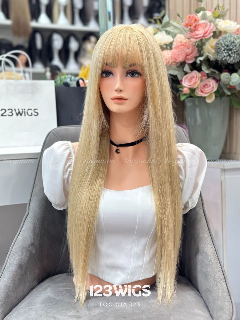 Tóc thật dài có da đầu 70 cm 7965
