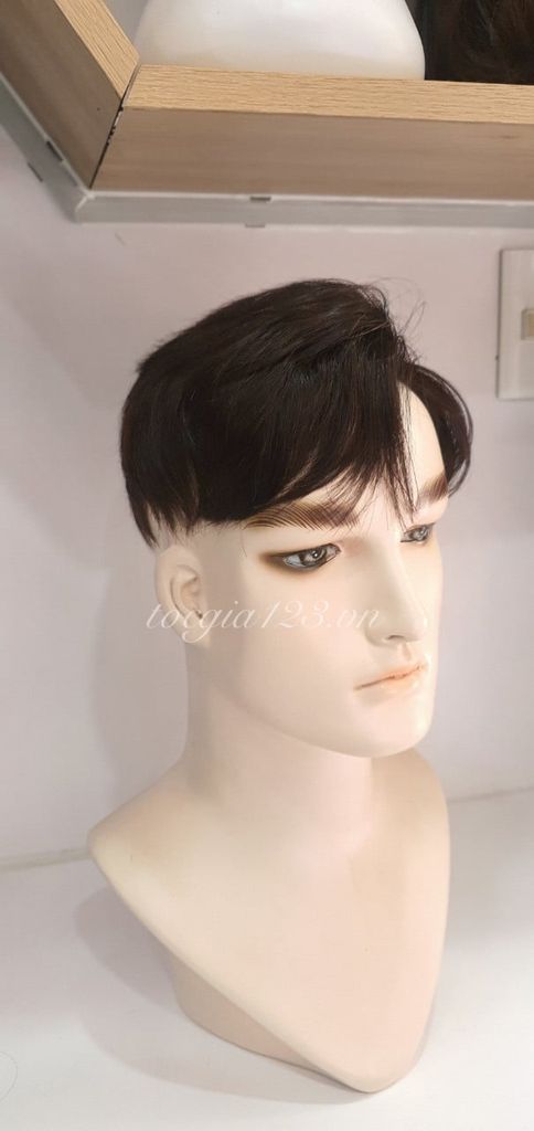 Mái phủ đỉnh tóc thật nam 1847
