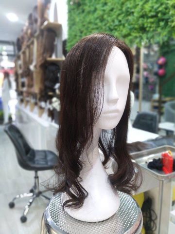 Mái da lớn tóc thật