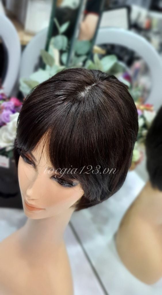 Tóc thật ngắn có da đầu 2823