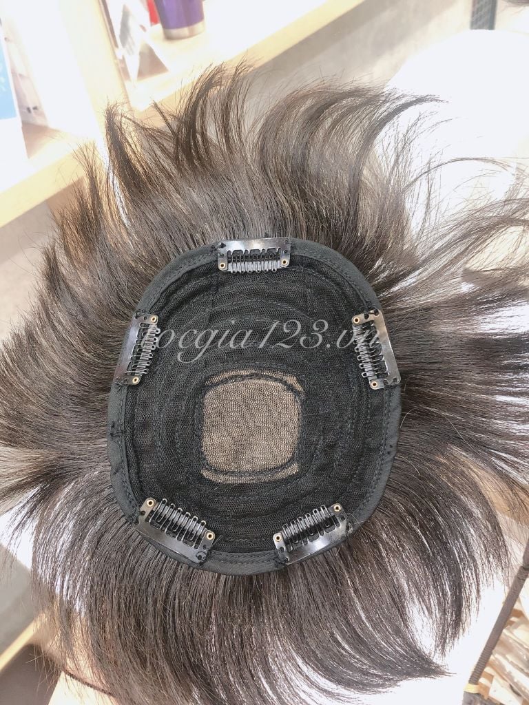 Mái phủ đỉnh tóc thật nam - Mã 1508