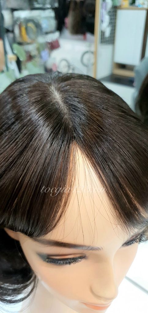 Tóc thật ngắn có da đầu 3842
