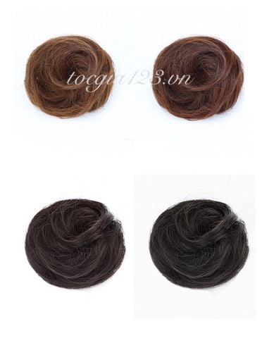 Búi có kẹp kiểu 2