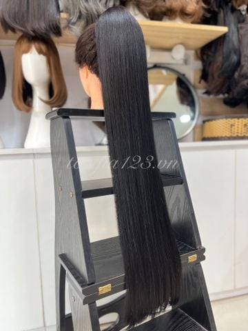 Cột búi tóc thật 90cm
