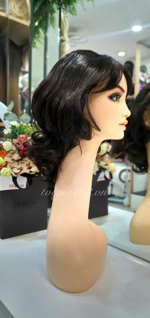 Tóc thật ngắn có da đầu 3842