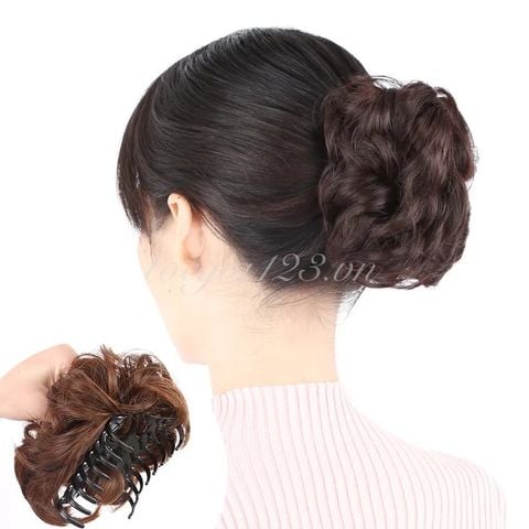 Búi kẹp xoăn trung niên SB1008