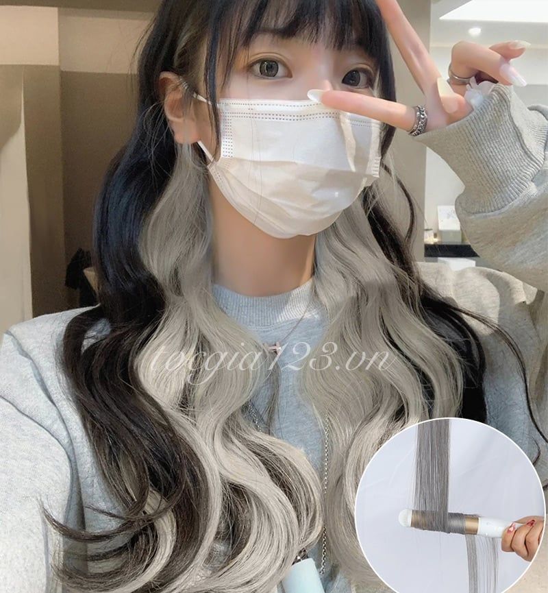Phím line / highlight tóc thật