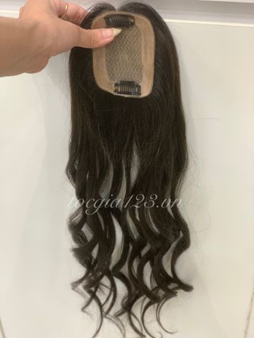 Mái da phủ đỉnh che hói, bạc tóc thật 02