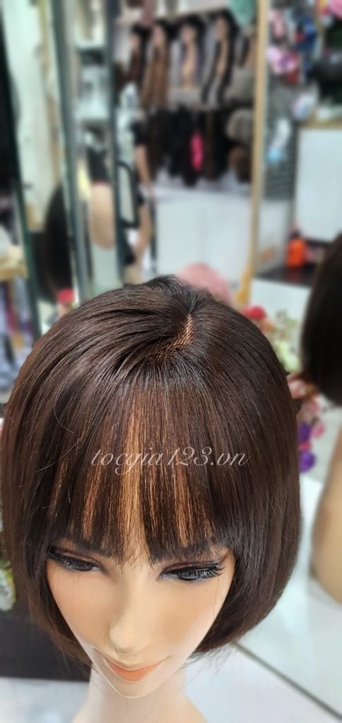 Tóc thật siêu da đầu 3754