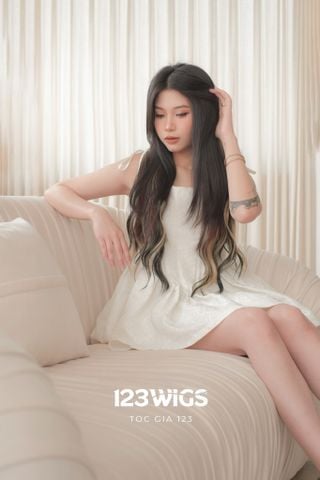 Bộ tóc kẹp 4 phím (13 mã màu mới)