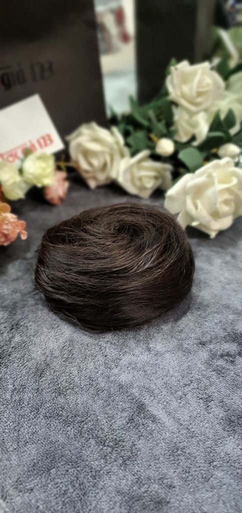 Búi cài, kẹp gắp tóc thật 01
