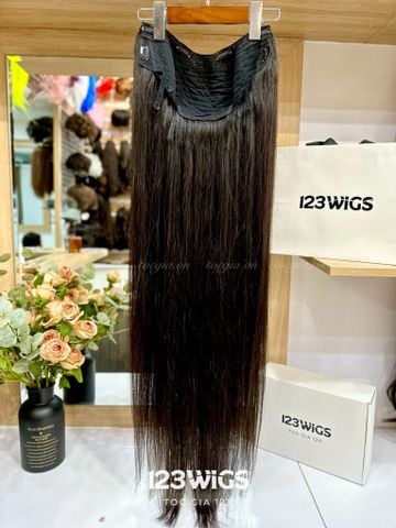 Phím kẹp chữ U tóc thật 1063