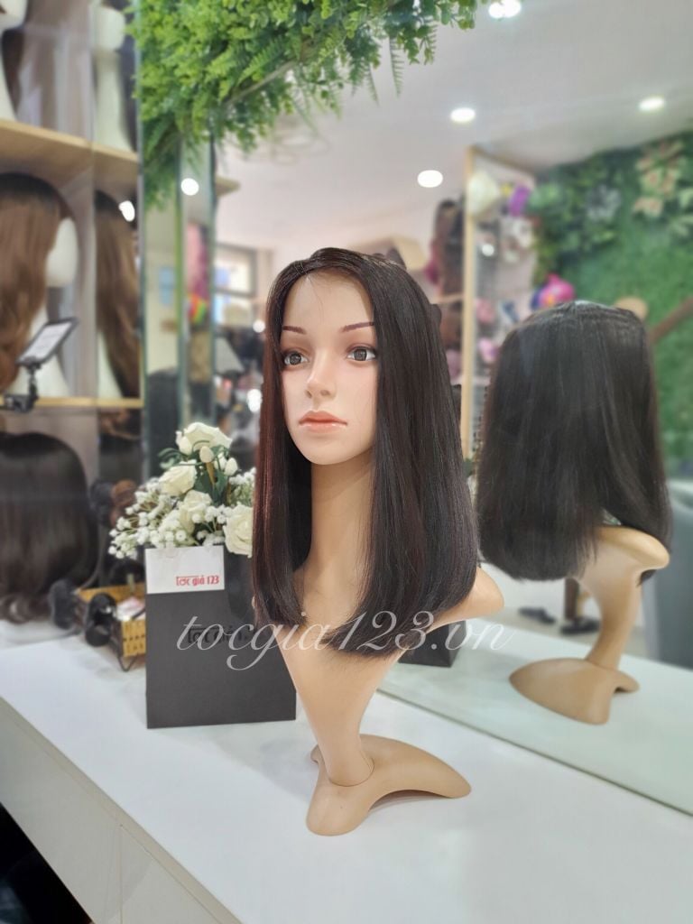 Tóc thật ngang vai 4570