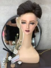 Mái phủ đỉnh tóc thật có da đầu 758