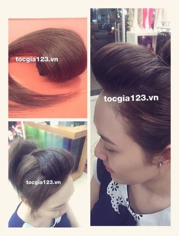 Mái phồng tóc thật