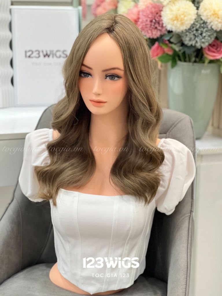 Tóc thật dài có da đầu 50 cm 5907
