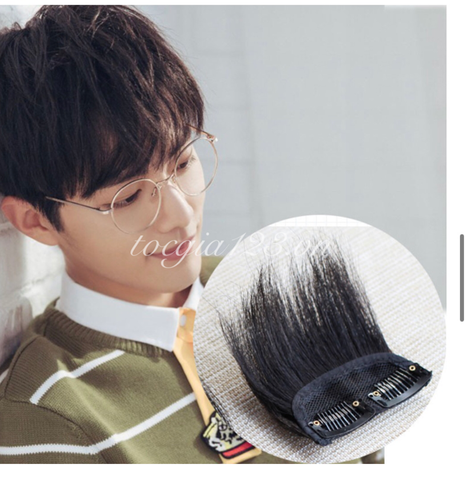 Mái kẹp nam tóc thật