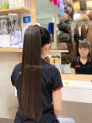 Cột tóc thật