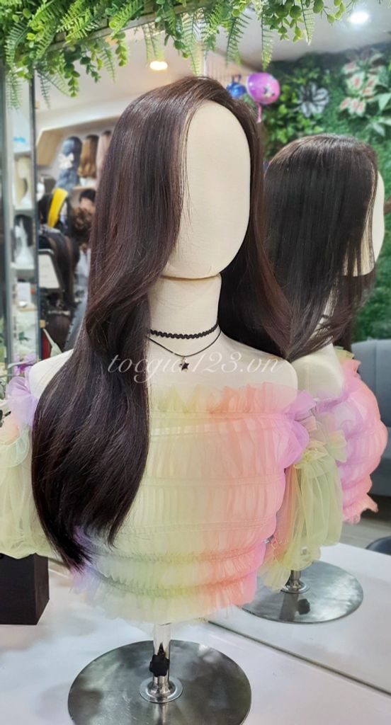 Tóc thật dài có da đầu 55 cm 5833