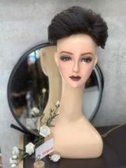 Mái phủ đỉnh tóc thật có da đầu 758