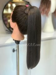 Cột búi tóc thật