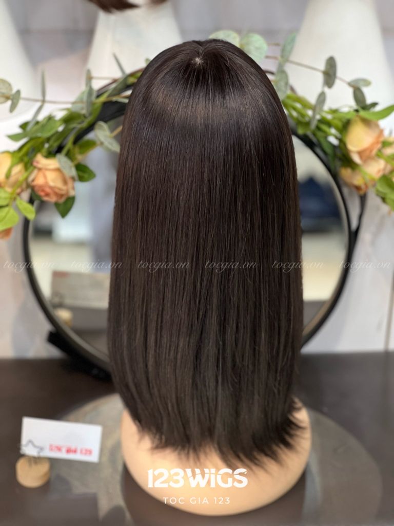 Tóc thật 3/4 có da đầu 5988