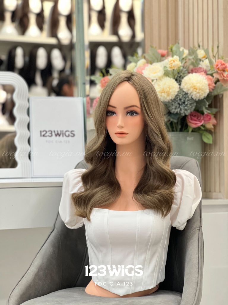 Tóc thật dài có da đầu 50 cm 5907