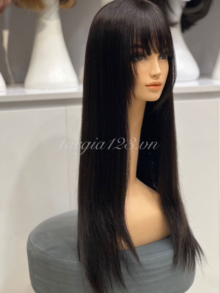 Tóc thật dài có da đầu 50/55/60 cm 6871