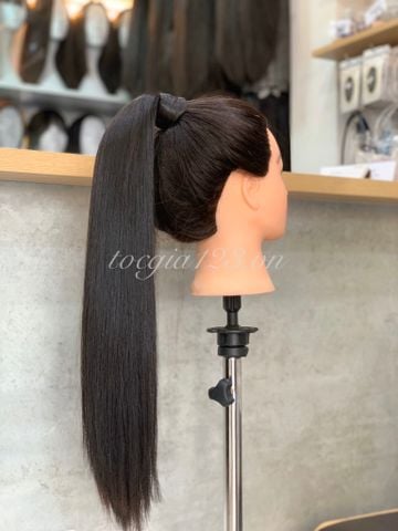 Cột dây quấn tóc thật