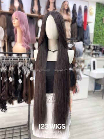 Bộ phím kẹp tóc thật 1 mét