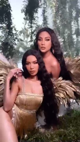 Tóc thật dài Minh Tú-Võ Hoàng Yến