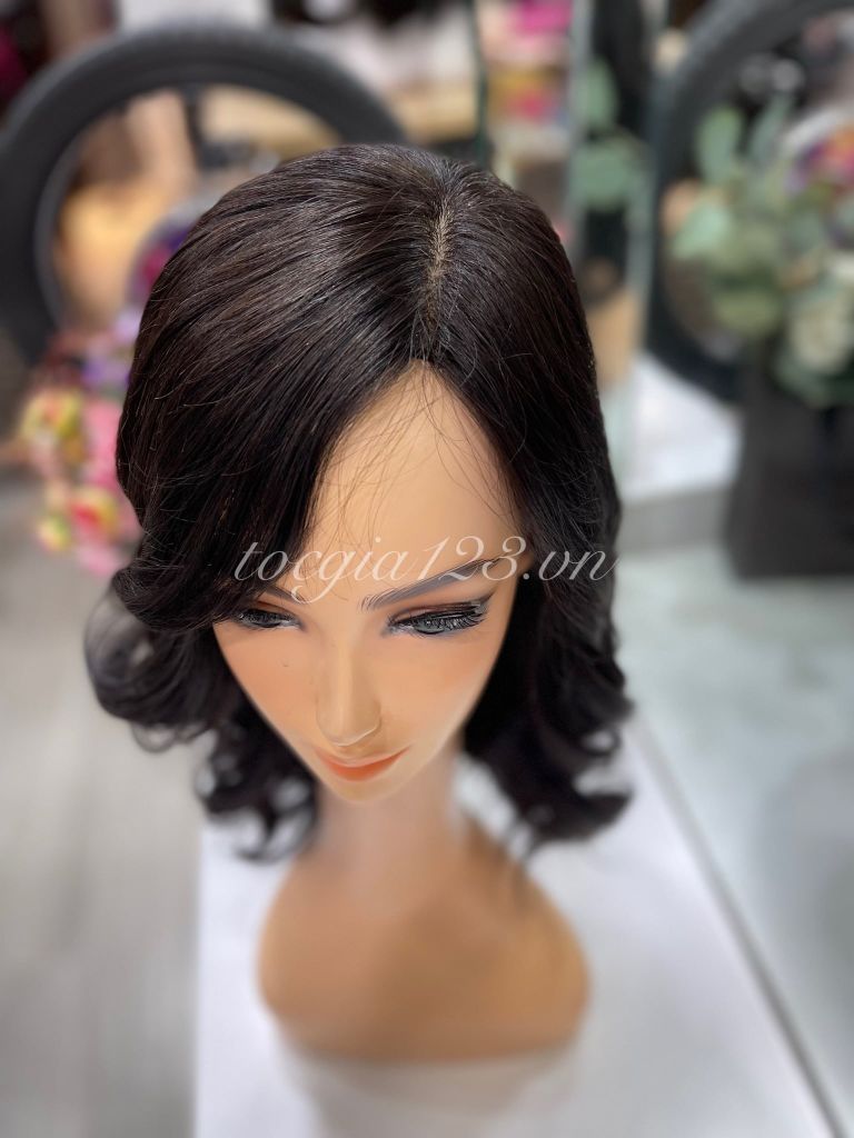 Tóc thật dài có da đầu 40 cm 4839