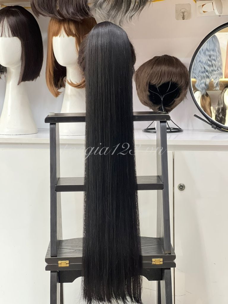 Cột búi tóc thật 90cm
