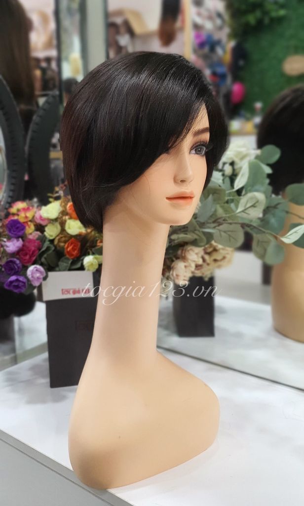 Tóc thật ngắn có da đầu 3816