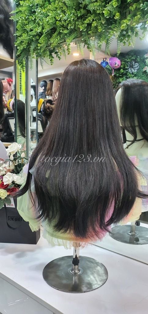 Tóc thật dài có da đầu 55 cm 5833