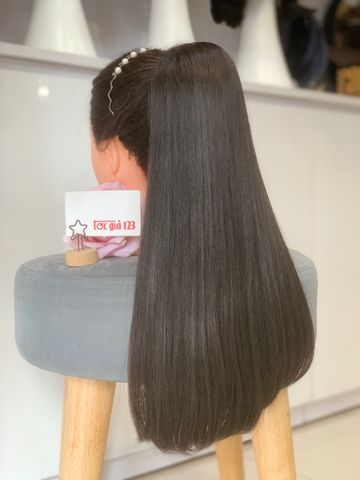 Cột búi tóc thật