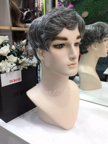 Tóc ngắn bạc, muối tiêu 21146