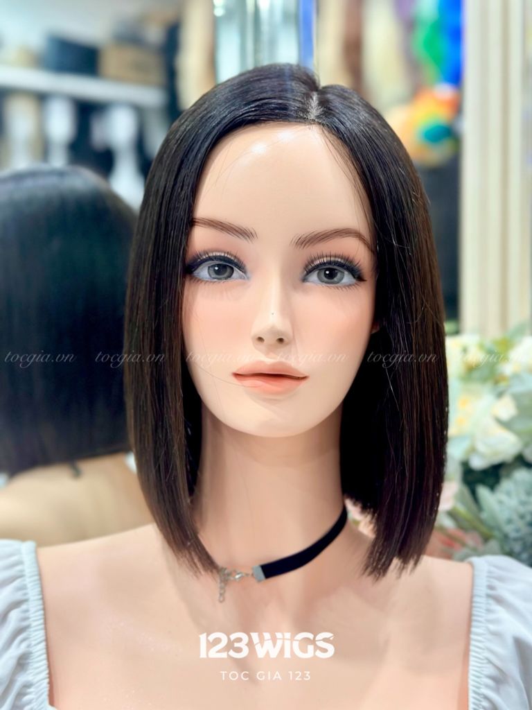 Tóc thật ngang vai 31067